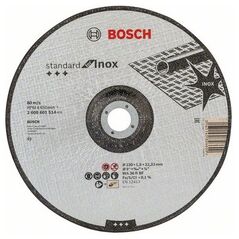 Bosch Tarcza tnąca wygięta Standard for Inox 230 x 22,23mm - 2608601514
