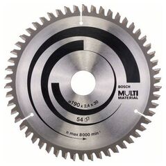Bosch Piła tarczowa 190x30x2,4mm 54z. MULTI MATERIAL - 2608640509