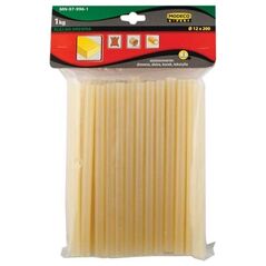 Wkłady klejowe Modeco do drewna 12 mm x 200 mm miodowe 50 szt. 1 kg ASS (MN-97-996-1)