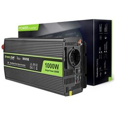 Przetwornica Green Cell 12V/220V 1000W/2000W (INV08)