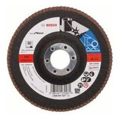 Bosch Tarcza szlifierska listkowa Best for Metal 125x60 prosta (2608607327)