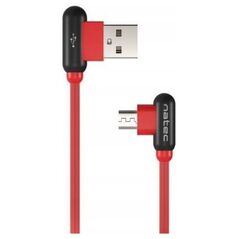 Kabel USB Natec USB-A - microUSB 1 m Czerwony (NKA-1199)