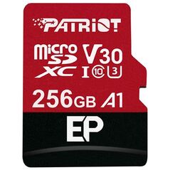 Karta Patriot EP Series MicroSDXC 256 GB Class 10 UHS-I/U3 A1 V30 (PEF256GEP31MCX)