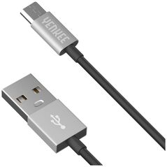 Kabel USB Sencor USB-A - microUSB 1 m Czarny (YCU 221 BSR)