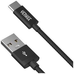 Kabel USB Sencor USB-A - USB-C 1 m Czarny (YCU 301 BK)