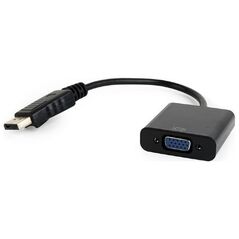 Adapter AV Gembird DisplayPort - D-Sub (VGA) czarny (AB-DPM-VGAF-02)