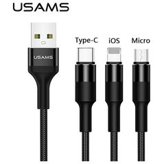 Kabel USB Usams USB-A - 1.5 m Czarny (SJ2193IN101)