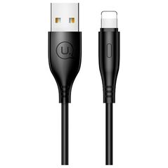 Kabel USB Usams USB-A - Lightning 1 m Czarny (SJ266USB01)
