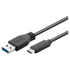 Kabel USB PremiumCord USB-A - 1 m Czarny (ku31ca1bk)