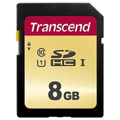 Karta Transcend 500S SDHC 8 GB Class 10 UHS-I/U1 V30 (TS8GSDC500S)