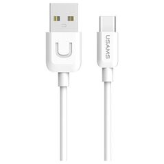 Kabel USB Usams USB-A - USB-C 1 m Biały (63880-uniw)