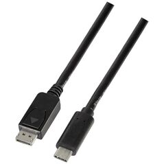 Kabel USB LogiLink USB-C - USB-C 3 m Czarny (UA0336)