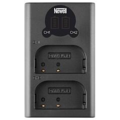 Ładowarka do aparatu Newell Ładowarka dwukanałowa Newell DL-USB-C do akumulatorów DMW-BLG10