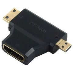 Adapter AV PremiumCord HDMI Micro - HDMI - HDMI czarny