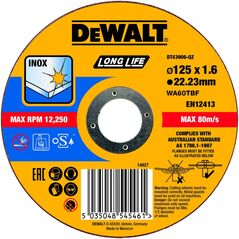 Dewalt tarcza metal 125x1,6mm (DT43906-QZ)