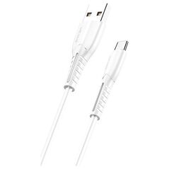 Kabel USB Usams USB-A - microUSB 1 m Biały (63869-uniw)