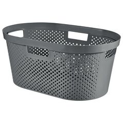Kosz na pranie Curver Infinity Recycled 40L szary