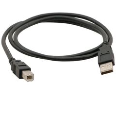 Kabel USB C-Tech USB-A - USB-B 3 m Czarny (CB-USB2AB-3-B)