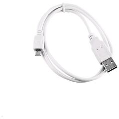 Kabel USB C-Tech USB-A - microUSB 2 m Biały (CB-USB2M-20W)