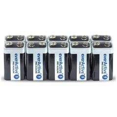 EverActive Bateria 9V Block 650mAh 10 szt.