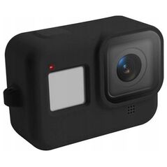 Xrec Silikonowe Etui Obudowa Osłona Futerał Do Gopro Hero 8 Black + Pasek