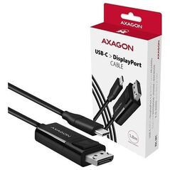 Kabel USB Axagon USB-C - DisplayPort 1.8 m Czarny (RVC-DPC)