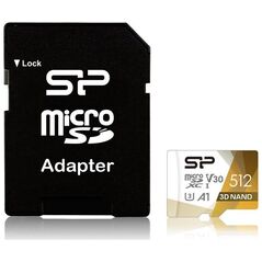 Karta Silicon Power Superior Pro Colorful MicroSDXC 512 GB Class 10 UHS-I/U3 A1 V30 (SP512GBSTXDU3V20AB)