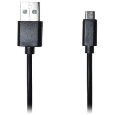 Kabel USB Msonic USB-A - microUSB 1 m Czarny (MLU532)