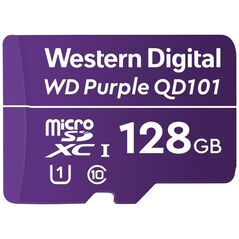 Karta WD Purple MicroSDXC 128 GB Class 10 UHS-I/U1  (WDD128G1P0C)