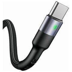 Kabel USB Usams USB-A - USB-C 1 m Czarny (23867)
