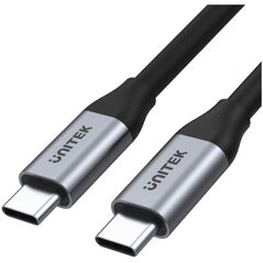 Kabel USB Unitek USB-C - USB-C 1 m Szary (C14082ABK)