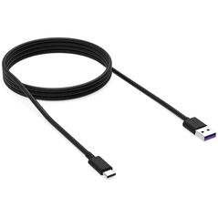 Kabel USB Krux USB-A - USB-C 1.2 m Czarny (KRX0054)