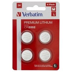 Verbatim Bateria CR2032 4 szt.