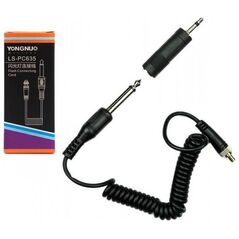 Yongnuo Kabel synchronizacyjny Yongnuo LS-PC635 - PC / Jack z adapterem mini Jack