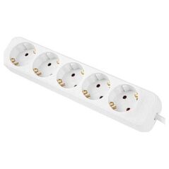Lanberg Przedłużacz 3m biały 5x 230V Schuko