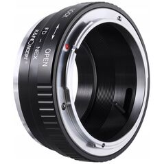 Kf Adapter K&f Do Sony E Nex Na Canon Fd +blokada / Kf06.071