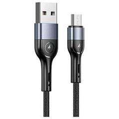 Kabel USB Usams USB-A - microUSB 1 m Czarny (SJ450ZJ01)