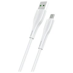Kabel USB Usams USB-A - microUSB 1 m Biały (SJ375USB02)