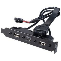Akasa Wewnętrzny kabel adaptera Akasa USB 3.1 Gen 1 (AK-CBUB53-40BK)