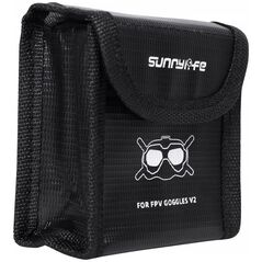 SunnyLife Futerał Etui 2x Bateria Od Gogle V2 Do Dji Fpv