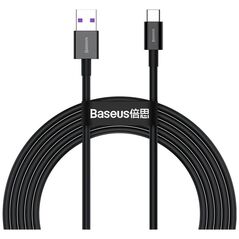 Kabel USB Baseus USB-A - USB-C 2 m Czarny (CATYS-A01)