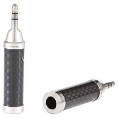 Adapter AV Furutech ADL Jack 3.5mm - Jack 6.3mm czarny
