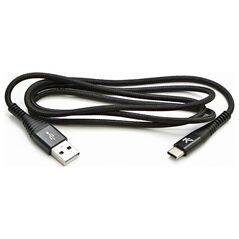 Kabel USB Logo USB-A - USB-C 2 m Czarny