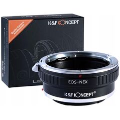 Kf Adapter K&f Do Sony E Nex Na Canon Eos Ef Kf06.069
