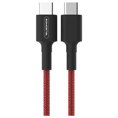 Kabel USB Somostel USB-C - USB-C 1 m Czerwony (28858)