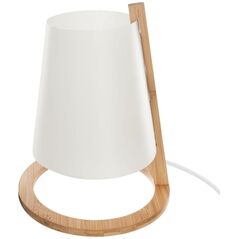 Lampa stołowa Atmosphera Brązowa bambusowa lampka nocna Pita 26,5 cm