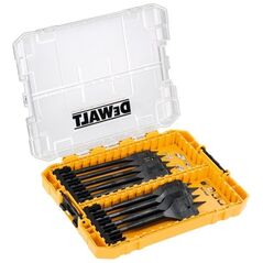 Wiertło Dewalt Zestaw wierteł łopatkowych do drewna 12-32mm 9szt. piórowych Tough Case DT70751