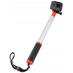 Telesin Monopod Grip Selfie Stick Przezroczysty Do Gopro Telesin