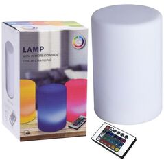 Lampa stołowa Vilde Lampka stołowa, nocna, LED, na biurko, komodę, szafkę, MULTIKOLOR, + pilot