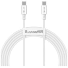 Kabel USB Baseus USB-C - USB-C 2 m Biały (BSU2861WHT)